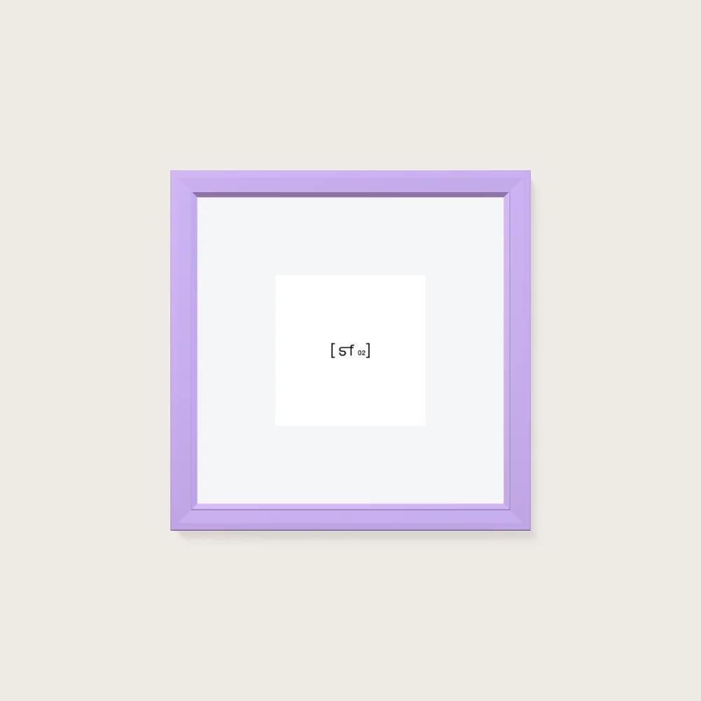 40x40 cm [SF02] Bildgröße 20x20 cm - mit Passepartout