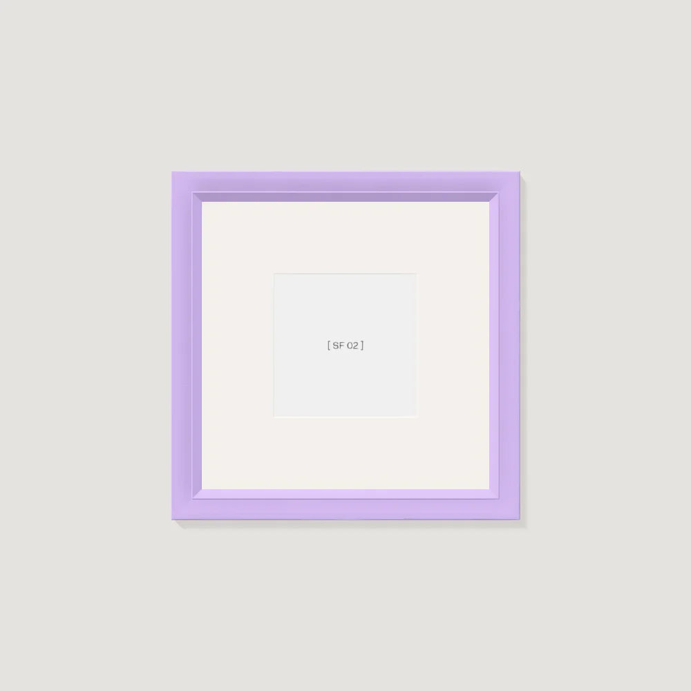 40x40 cm [SF02] Bildgröße 20x20 cm - mit Passepartout