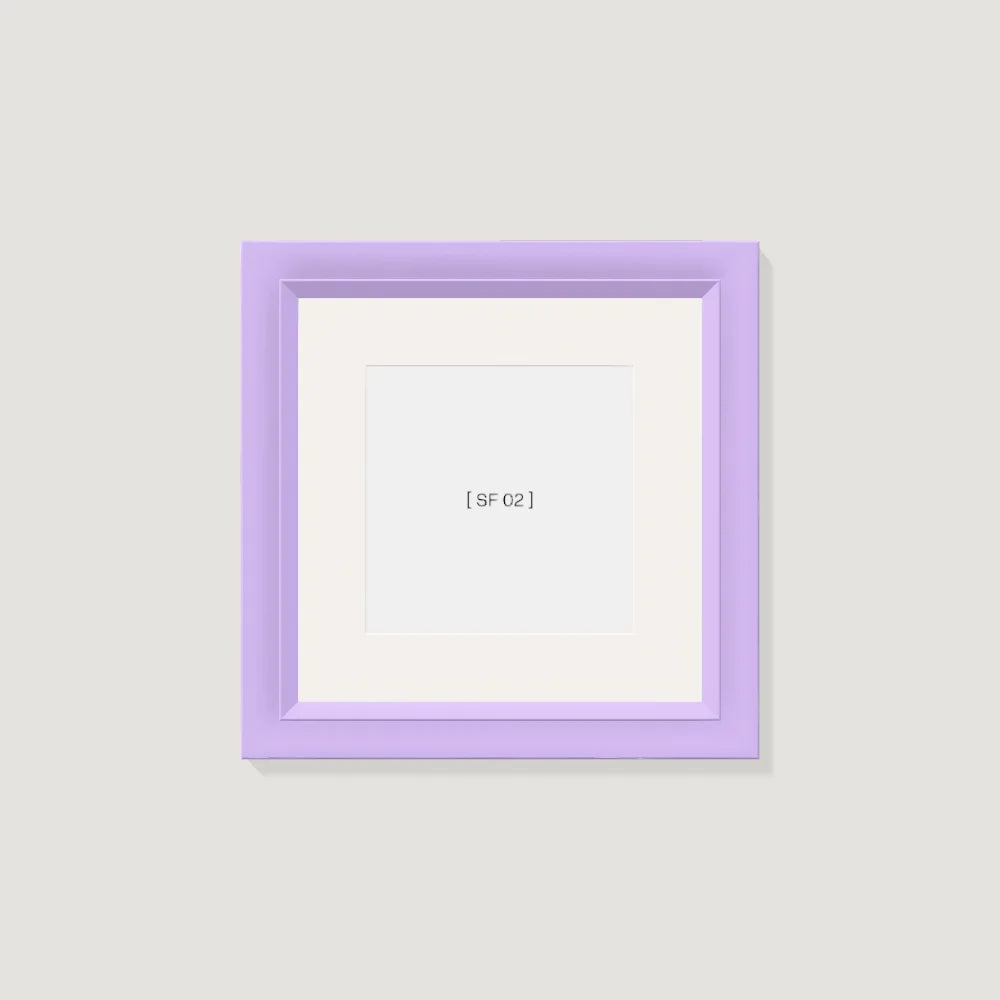 30x30 cm [SF02] Bildgröße 20x20 cm - mit Passepartout