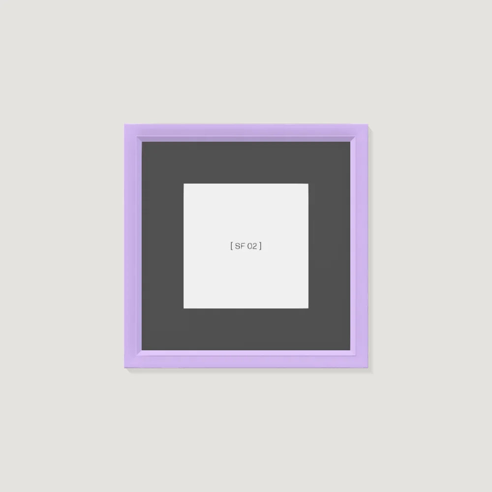 50x50 cm [SF02] Bildgröße 30x30 cm - mit Passepartout