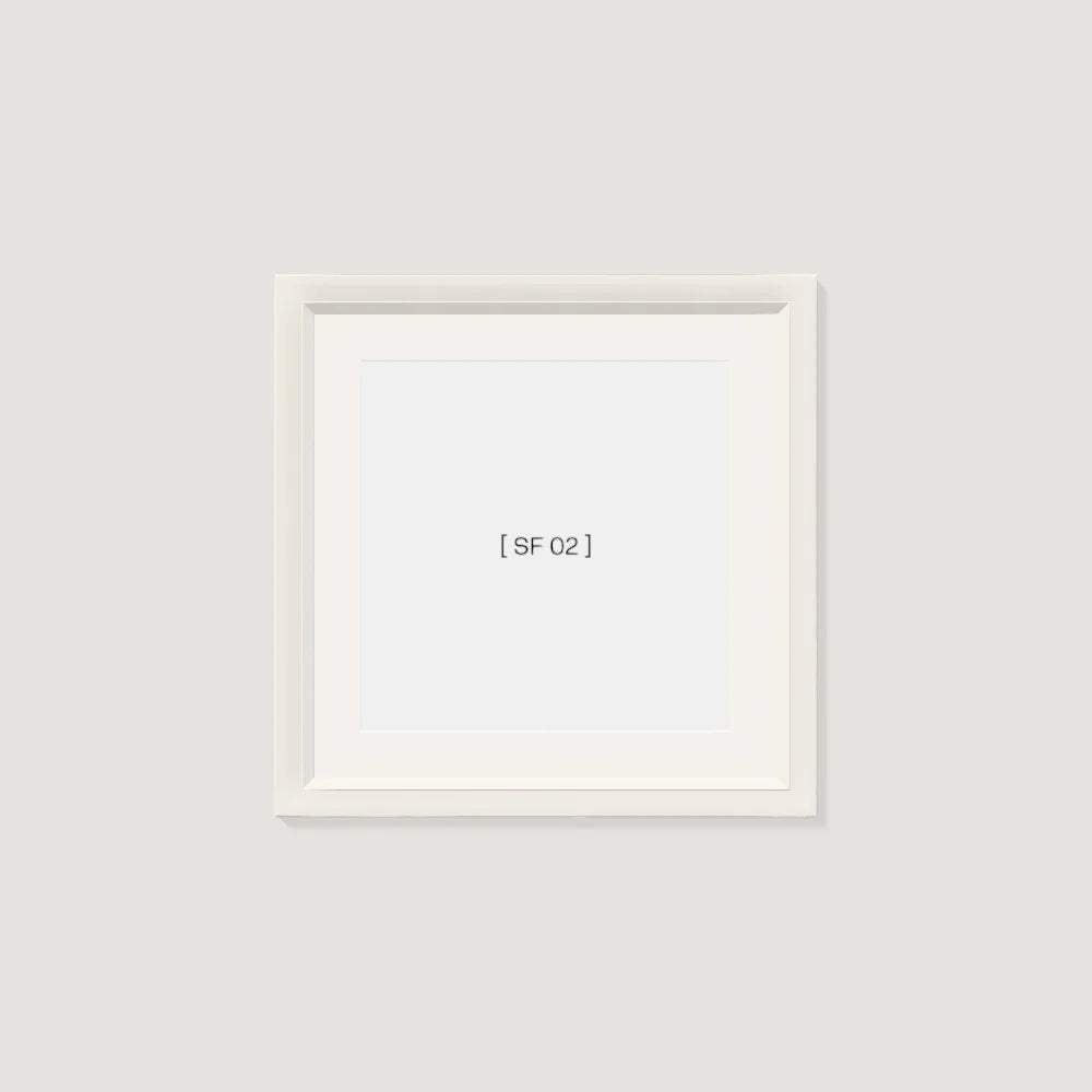 50x50 cm [SF02] Bildgröße 40x40 cm - mit Passepartout
