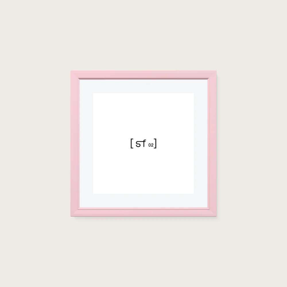 50x50 cm [SF02] Bildgröße 40x40 cm - mit Passepartout