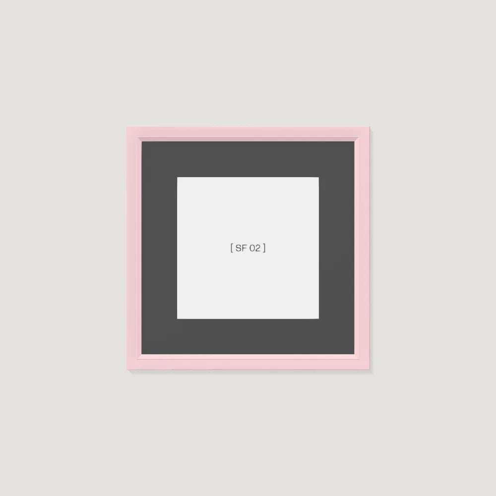 60x60 cm [SF02] Bildgröße 40x40 cm - mit Passepartout