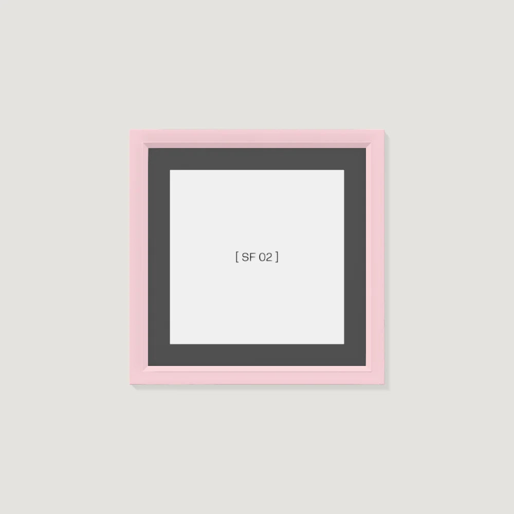 50x50 cm [SF02] Bildgröße 40x40 cm - mit Passepartout