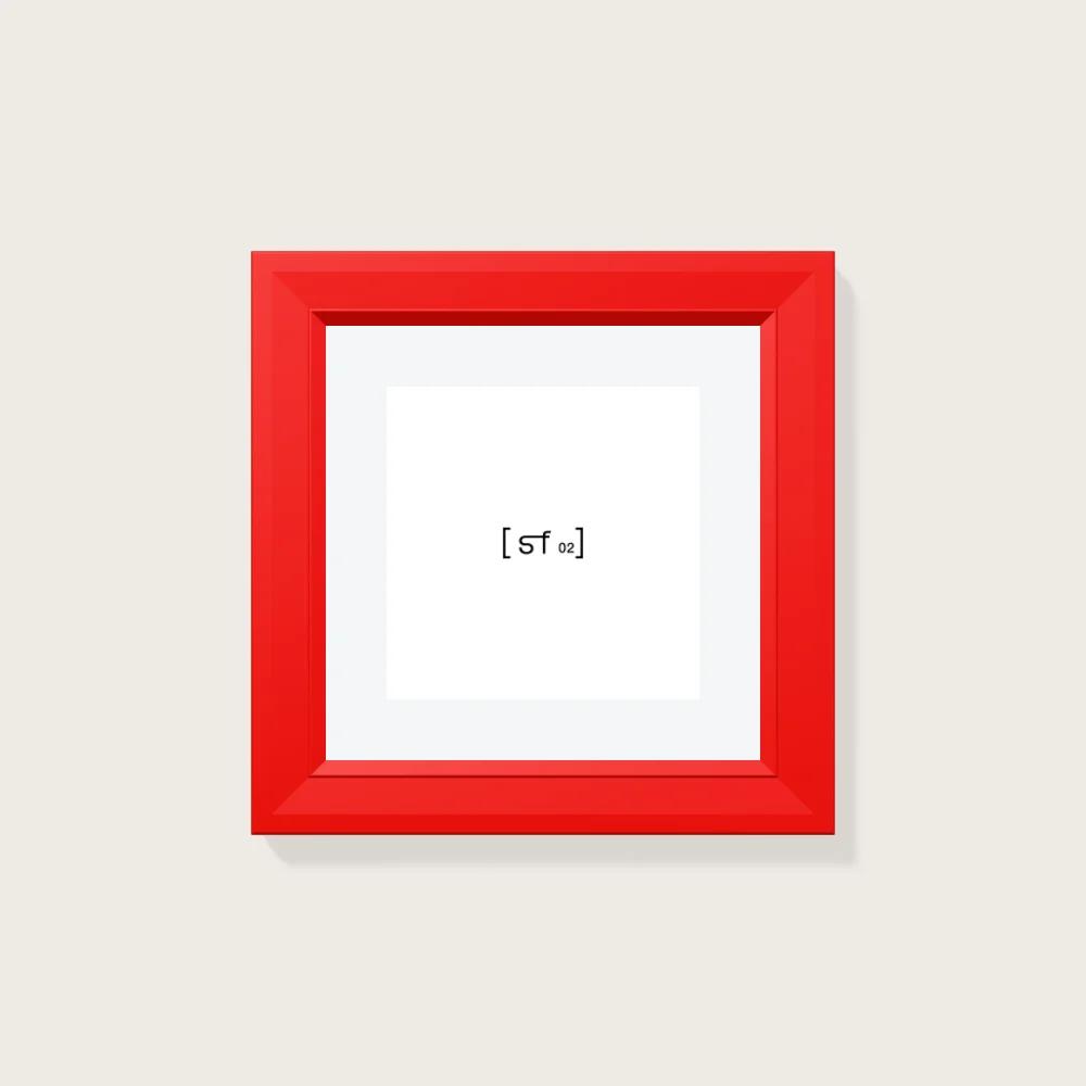 20x20 cm [SF02] Bildgröße 15x15 cm - mit Passepartout