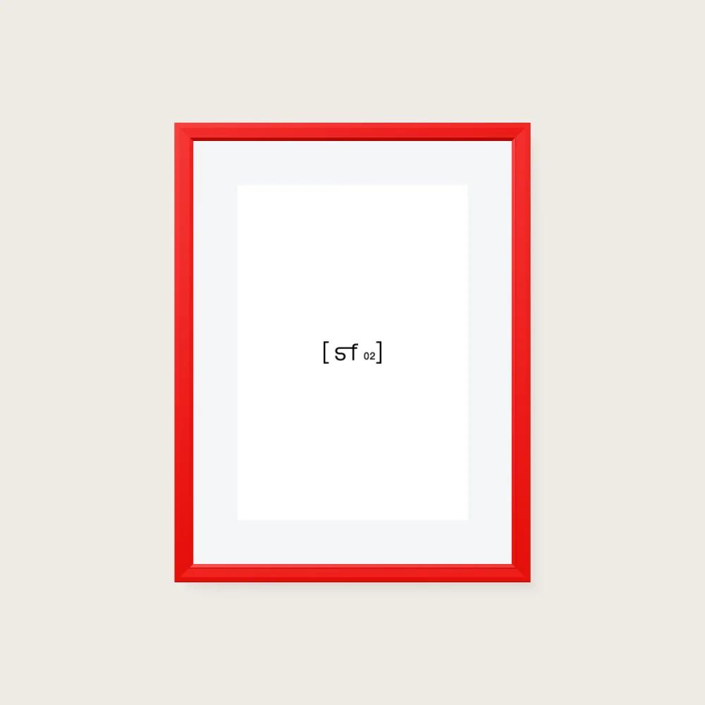 60x80 cm [SF02] Bildgröße 44x64 cm - mit Passepartout