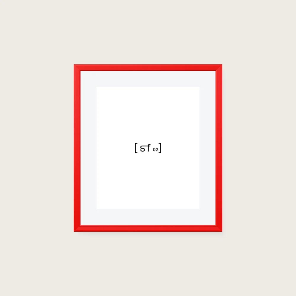 70x80 cm [SF02] Bildgröße 54x64 cm - mit Passepartout