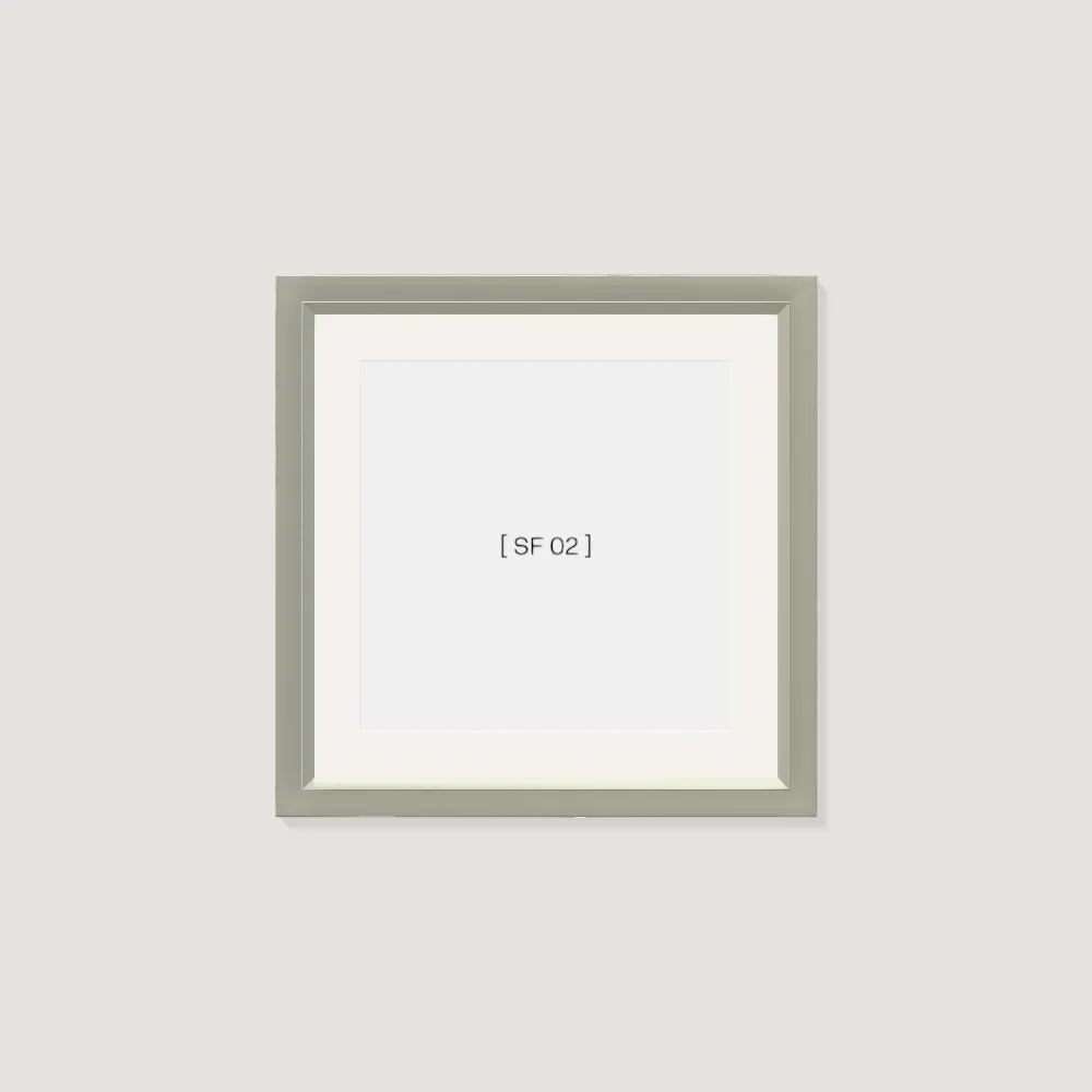 50x50 cm [SF02] Bildgröße 40x40 cm - mit Passepartout