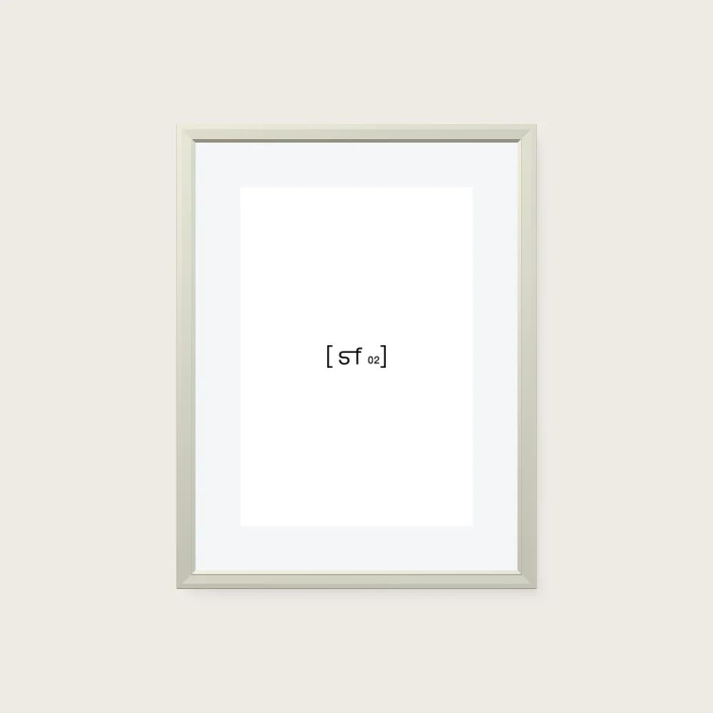 60x80 cm [SF02] Bildgröße 44x64 cm - mit Passepartout