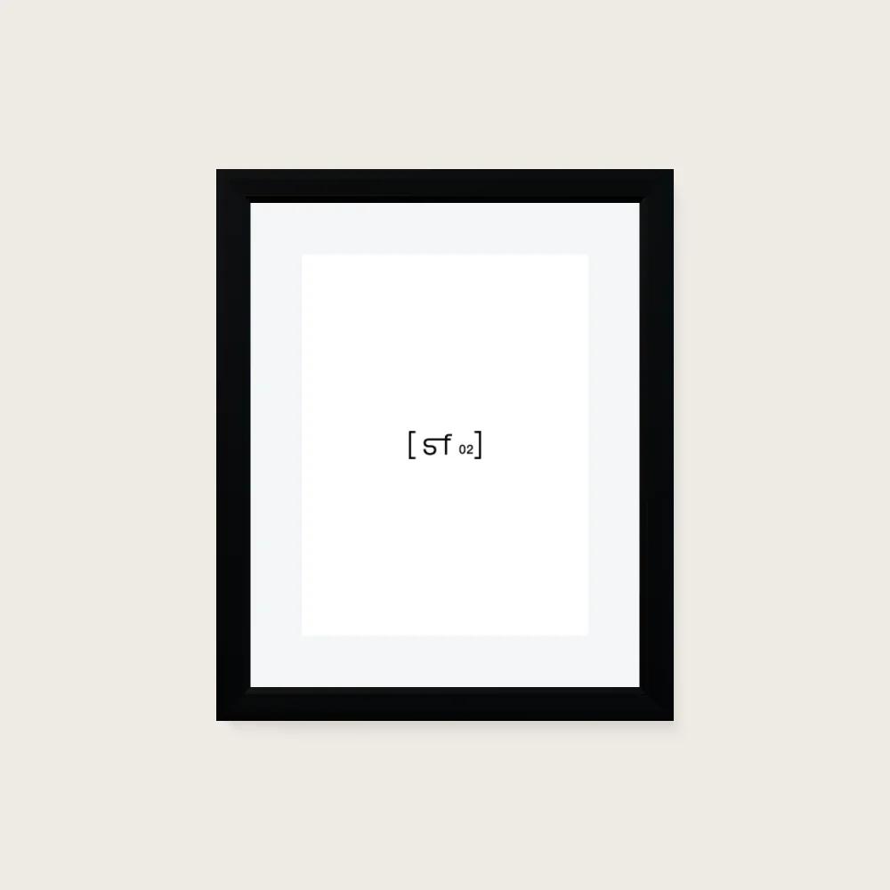 40x50 cm [SF02] Bildgröße 30x40 cm - mit Passepartout