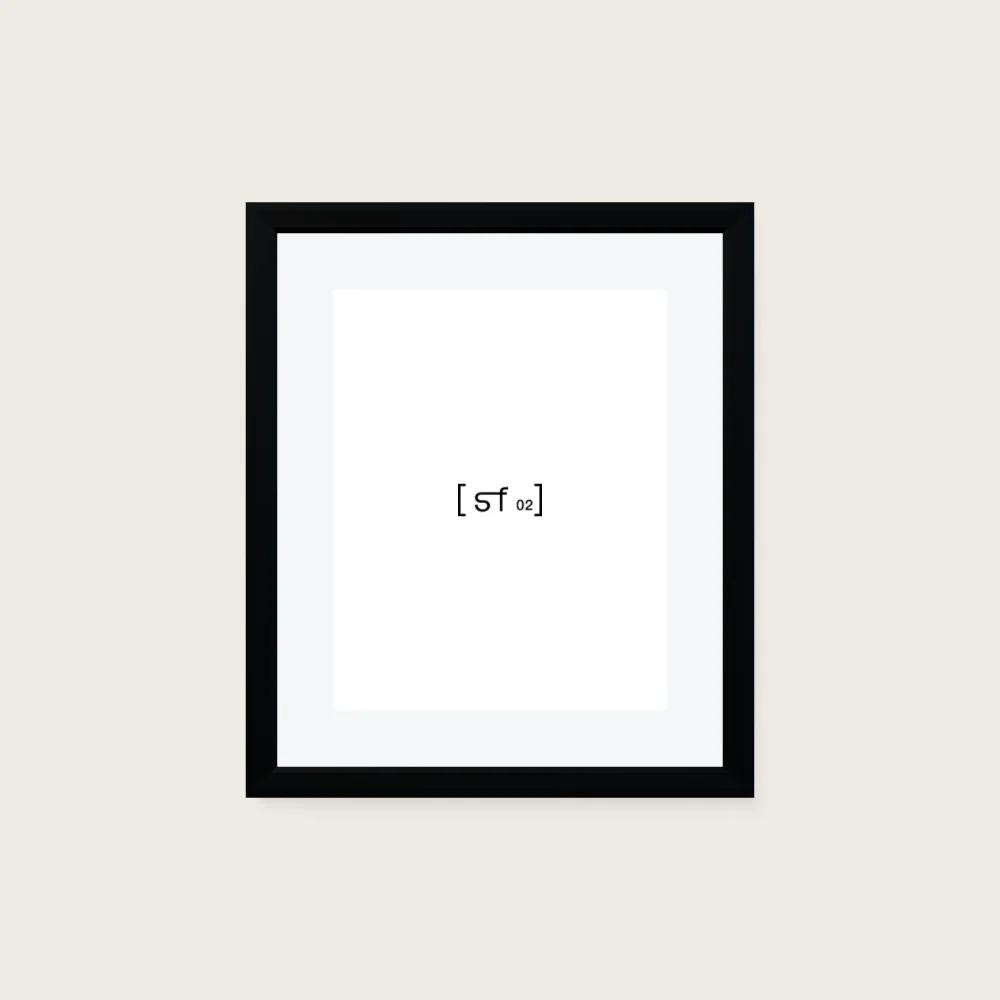 50x60 cm [SF02] Bildgröße 38x48 cm - mit Passepartout