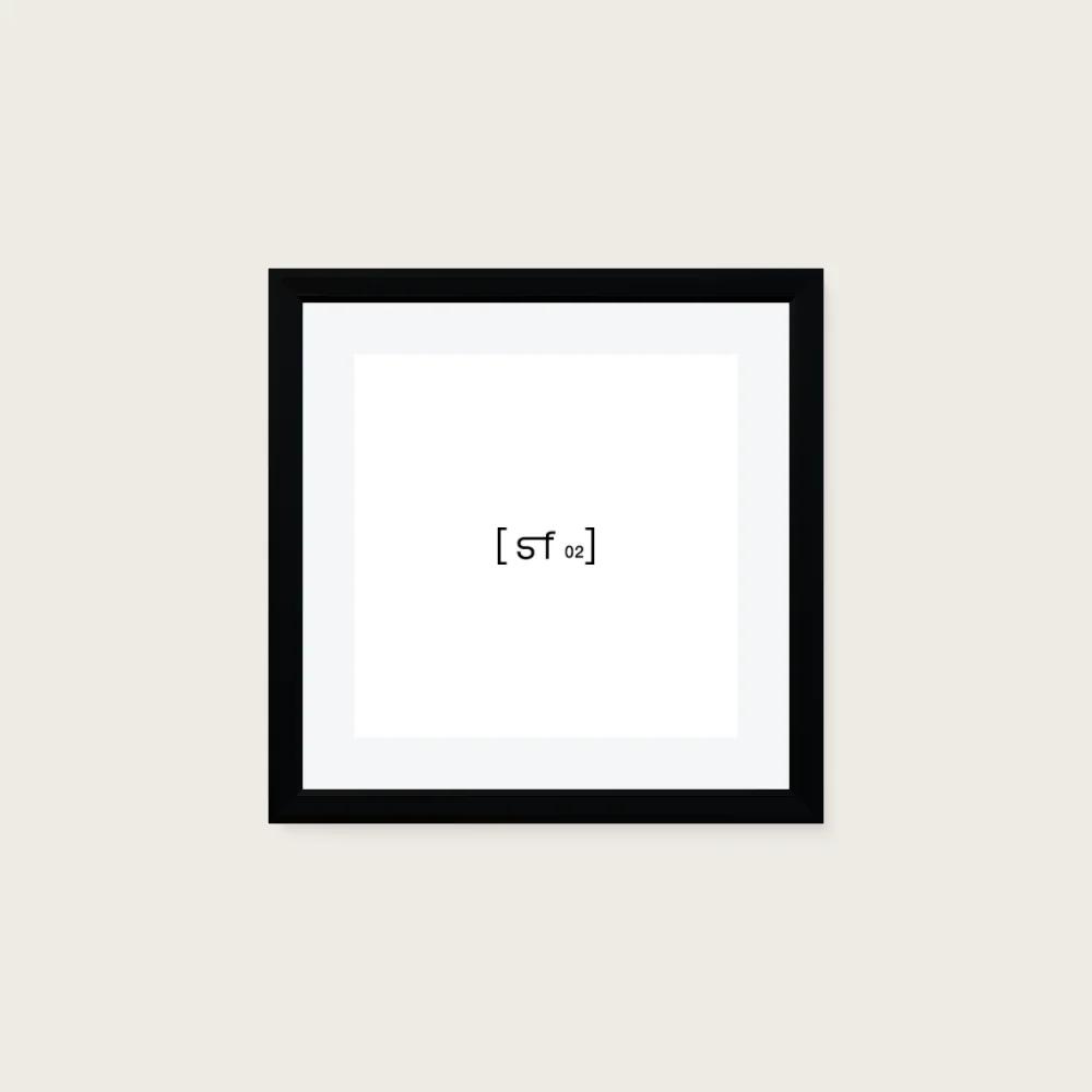 50x50 cm [SF02] Bildgröße 40x40 cm - mit Passepartout