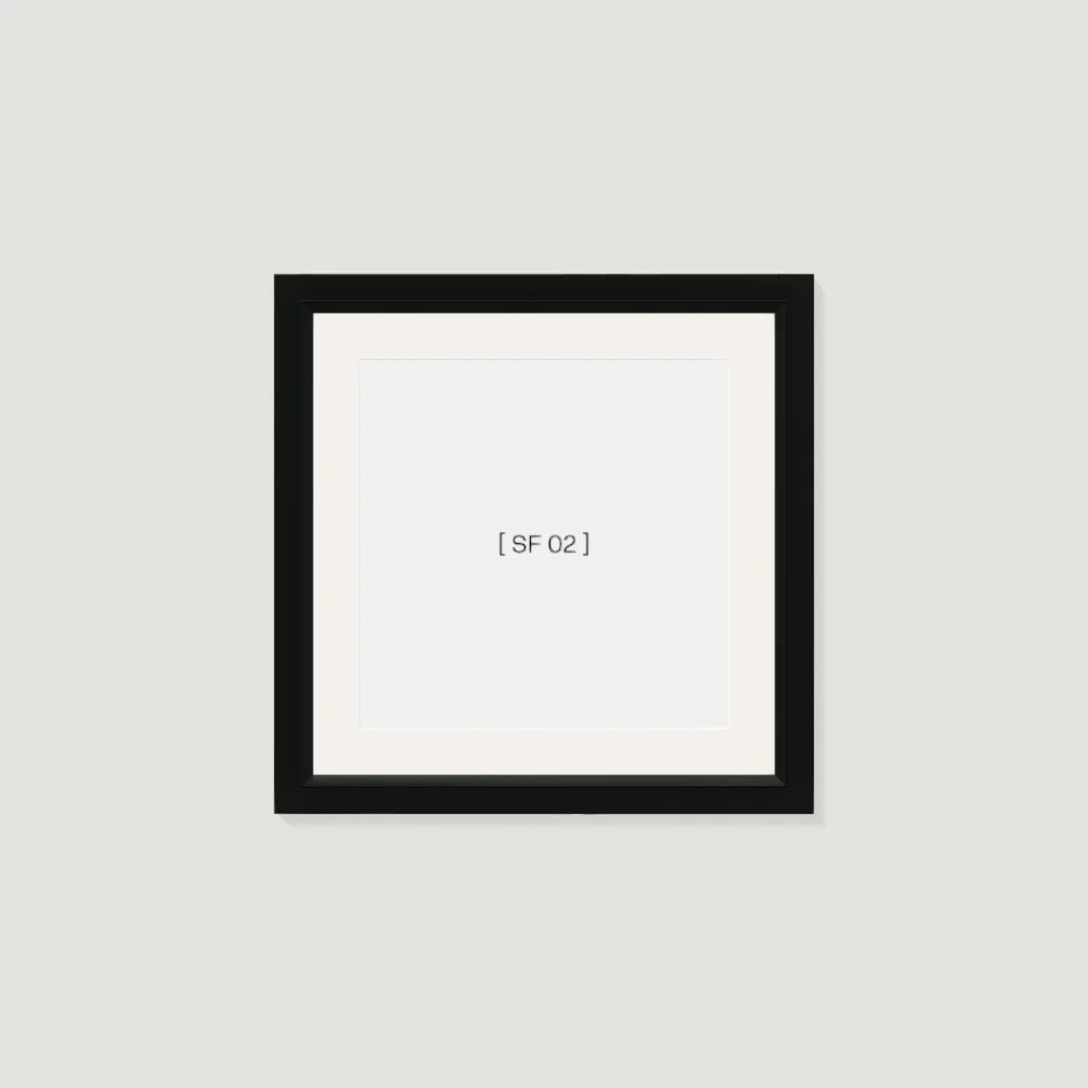 50x50 cm [SF02] Bildgröße 40x40 cm - mit Passepartout