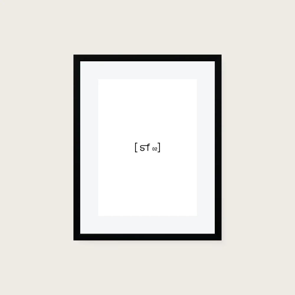 70x90 cm [SF02] Bildgröße 52x72 cm - mit Passepartout