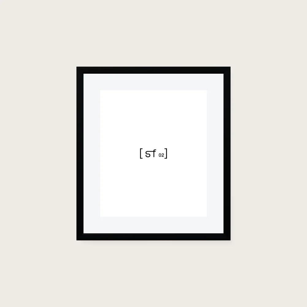 70x80 cm [SF02] Bildgröße 54x64 cm - mit Passepartout