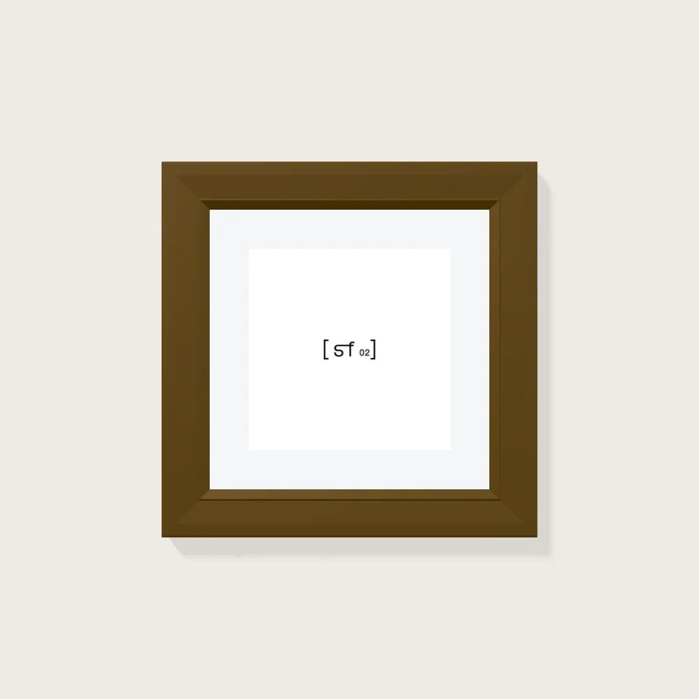 20x20 cm [SF02] Bildgröße 15x15 cm - mit Passepartout