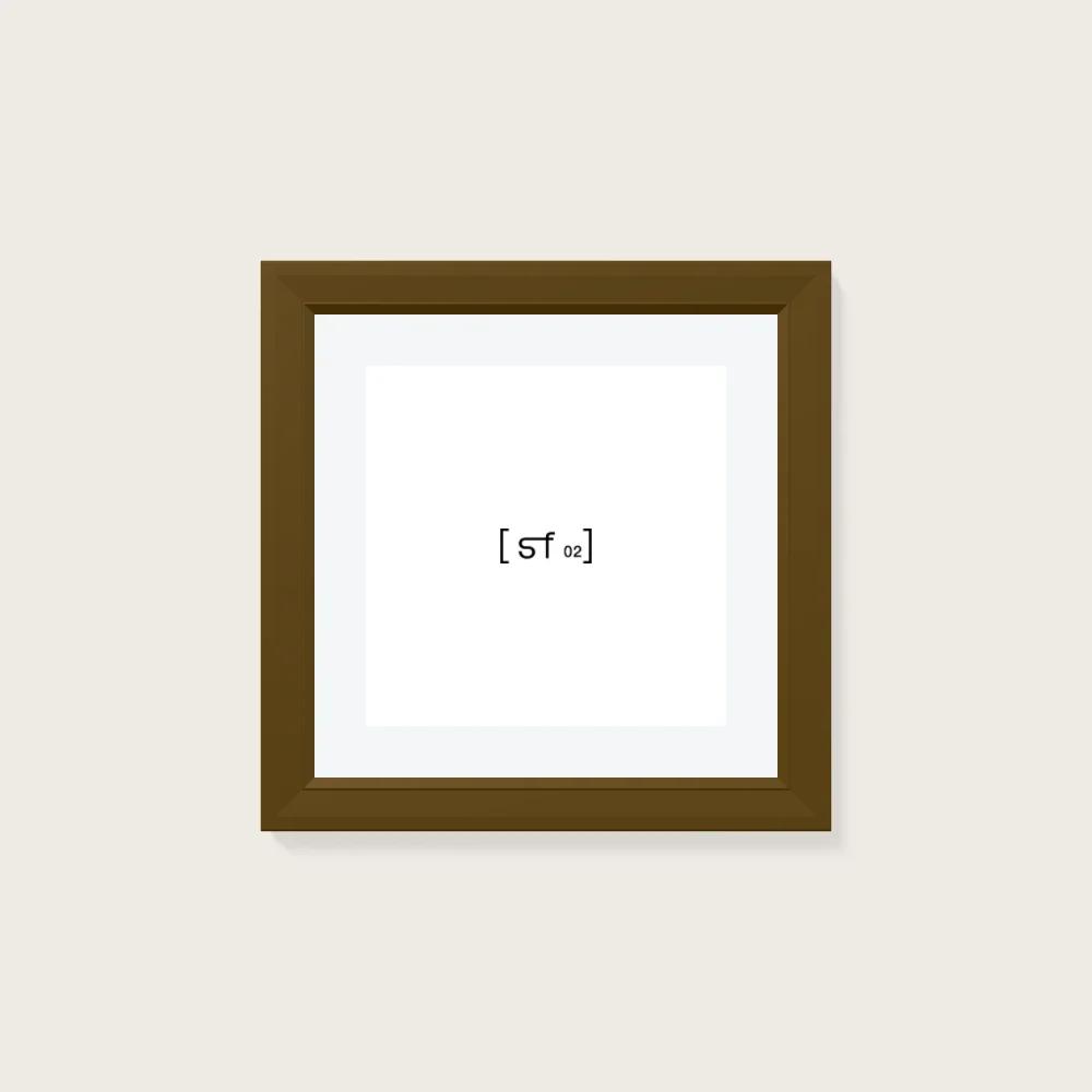 30x30 cm [SF02] Bildgröße 24x24 cm - mit Passepartout