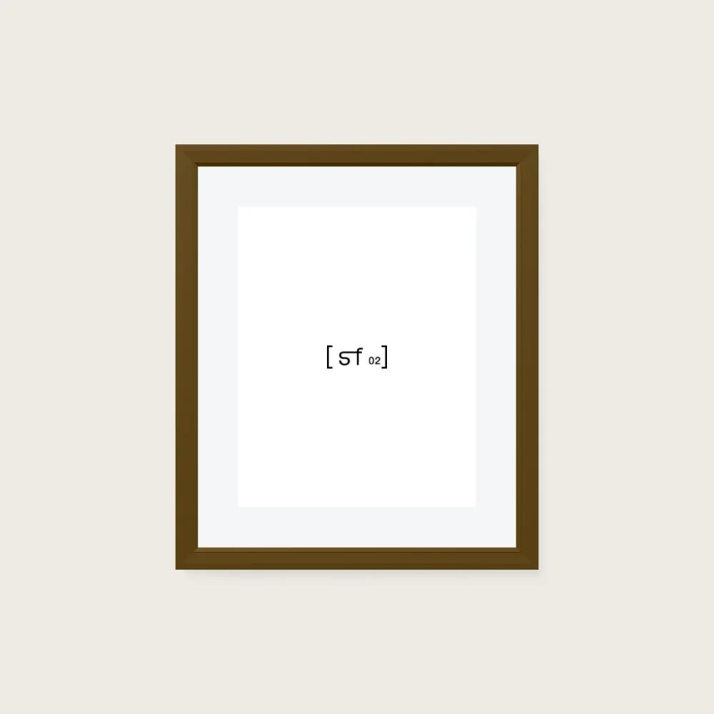50x60 cm [SF02] Bildgröße 38x48 cm - mit Passepartout