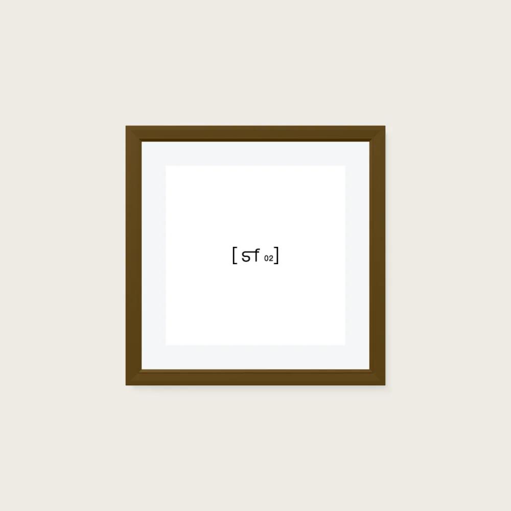 50x50 cm [SF02] Bildgröße 40x40 cm - mit Passepartout