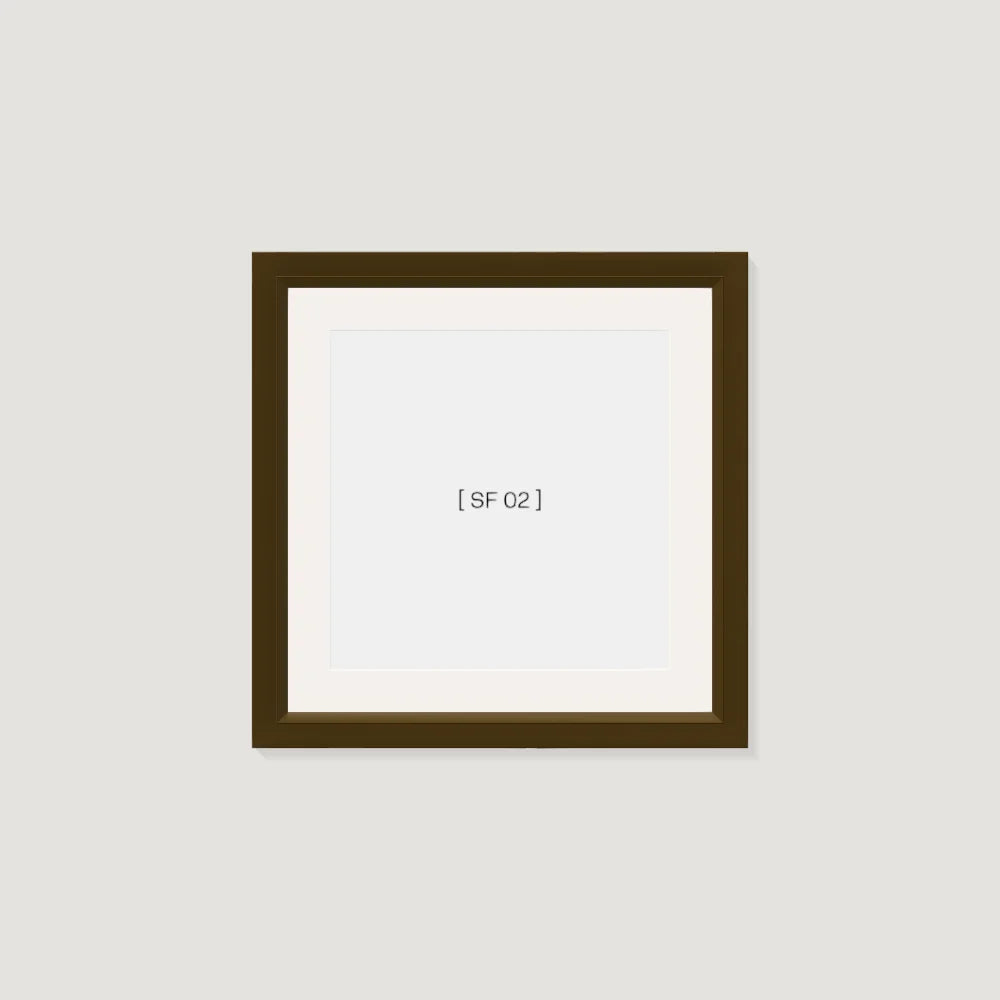 50x50 cm [SF02] Bildgröße 40x40 cm - mit Passepartout