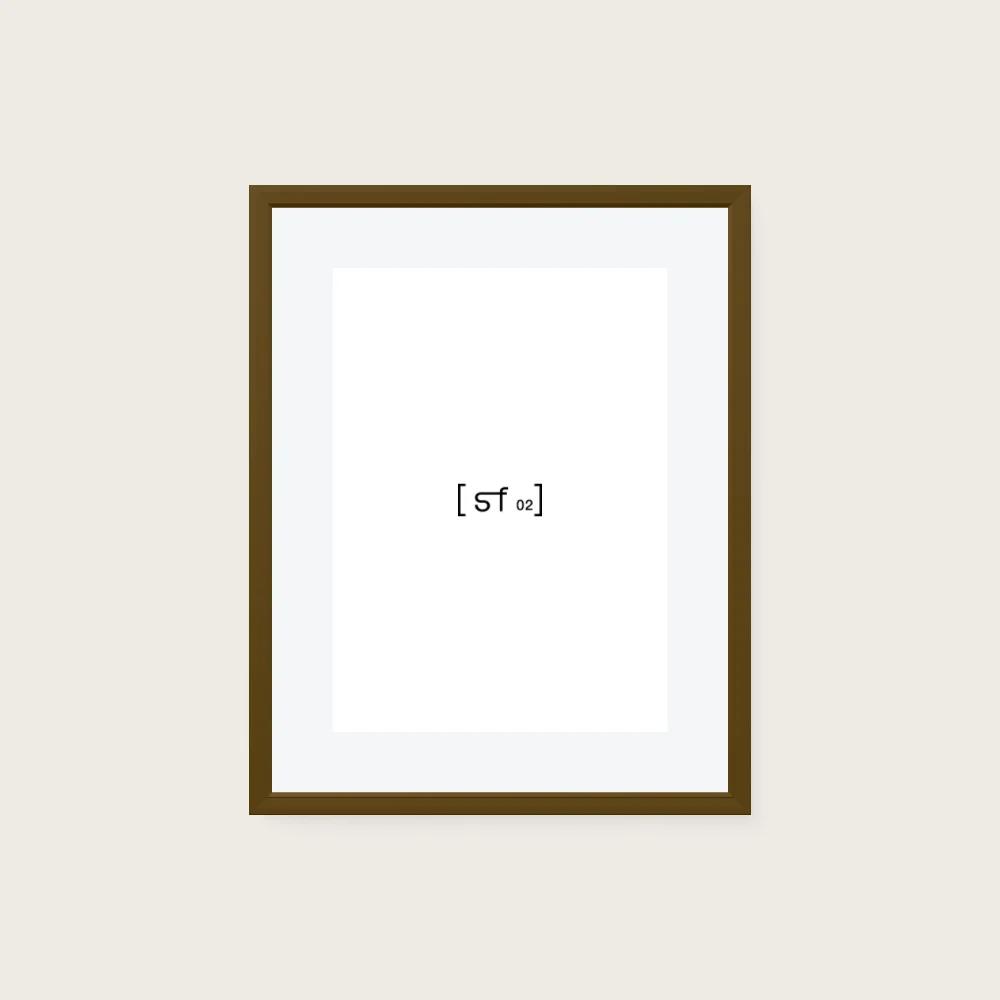 70x90 cm [SF02] Bildgröße 52x72 cm - mit Passepartout