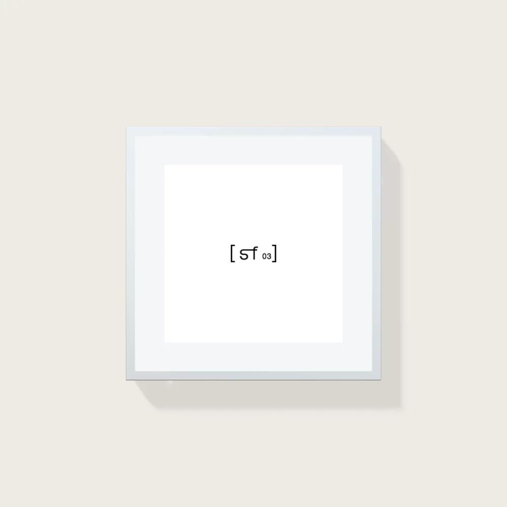 20x20 cm [SF03] Bildgröße 15x15 cm - mit Passepartout