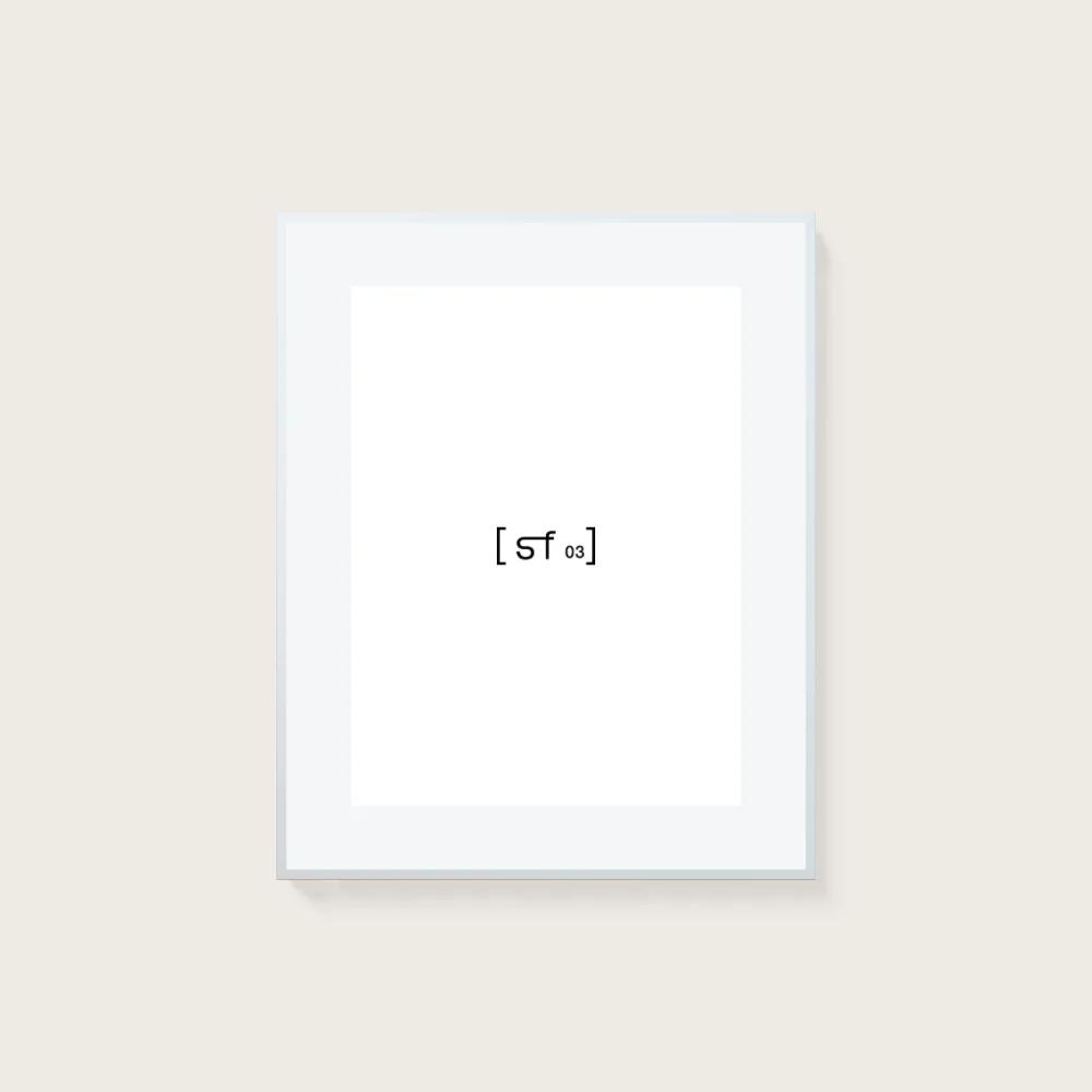 40x50 cm [SF03] Bildgröße 30x40 cm - mit Passepartout