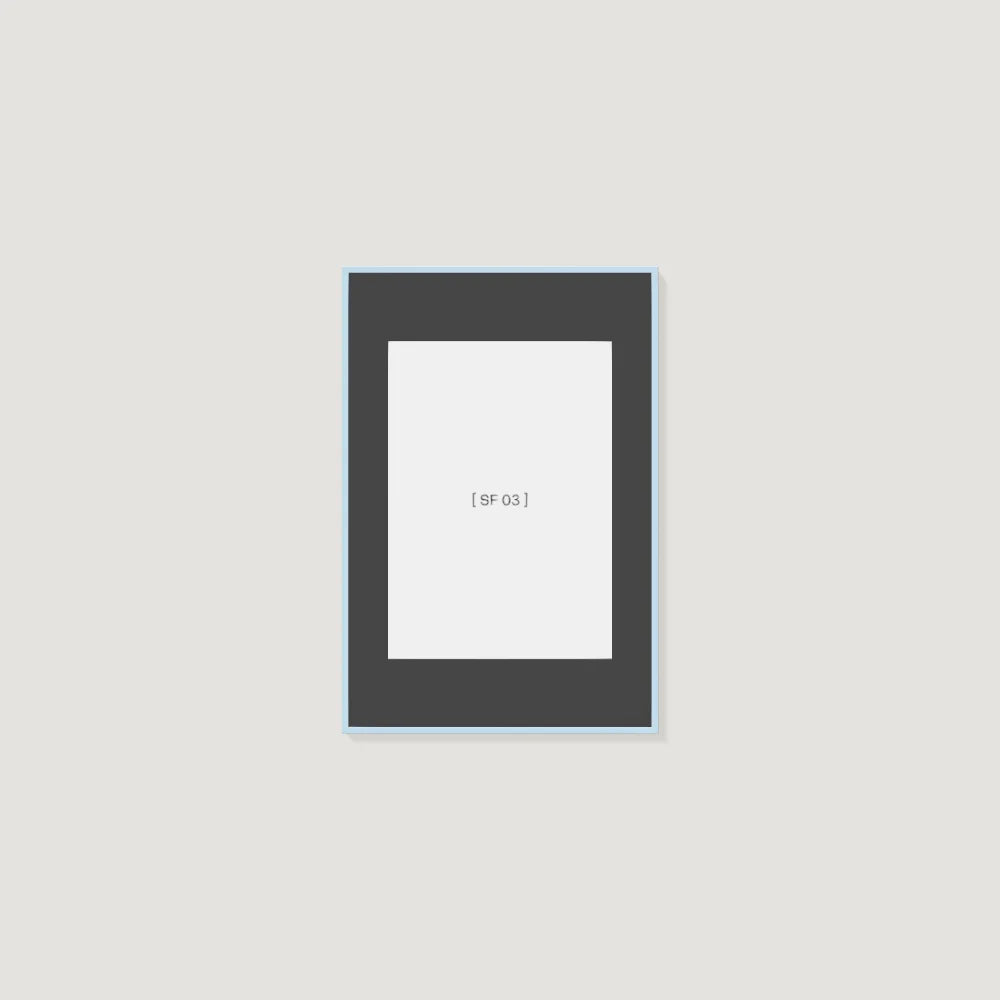 40x60 cm [SF03] Bildgröße A3 - mit Passepartout