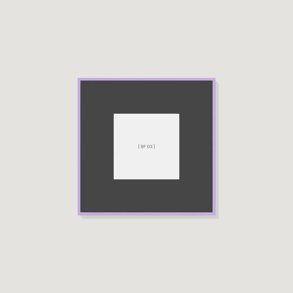 40x40 cm [SF03] Bildgröße 20x20 cm - mit Passepartout