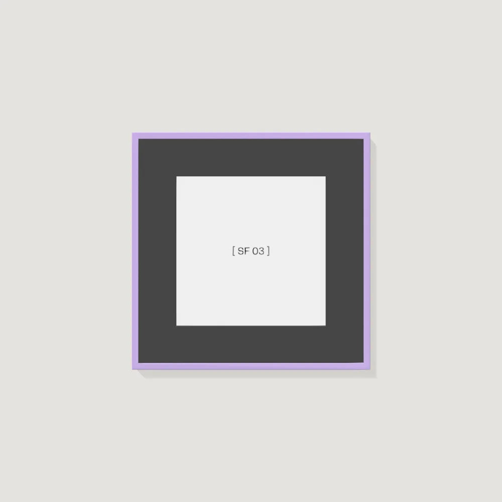 30x30 cm [SF03] Bildgröße 20x20 cm - mit Passepartout