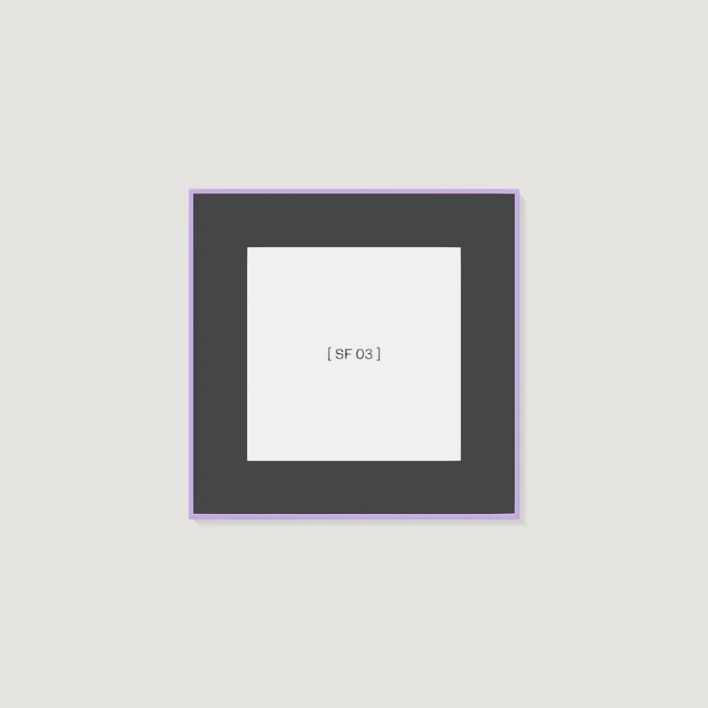60x60 cm [SF03] Bildgröße 40x40 cm - mit Passepartout