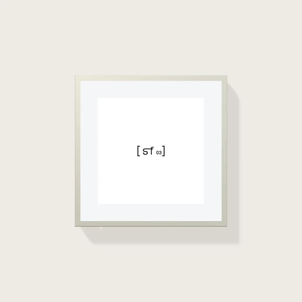 20x20 cm [SF03] Bildgröße 15x15 cm - mit Passepartout