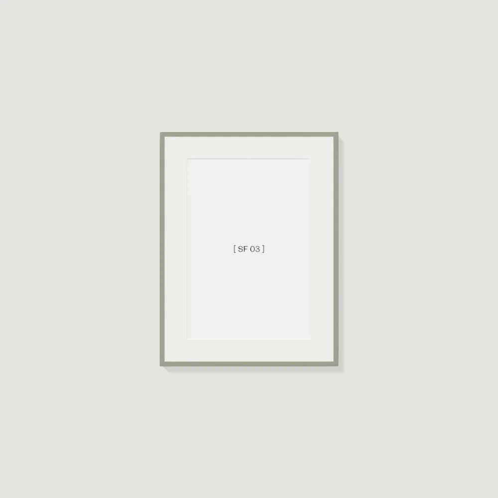 30x40 cm [SF03] Bildgröße 22x32 cm - mit Passepartout