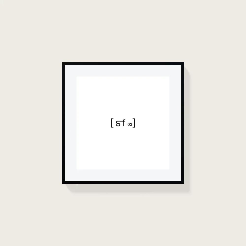 30x30 cm [SF03] Bildgröße 24x24 cm - mit Passepartout