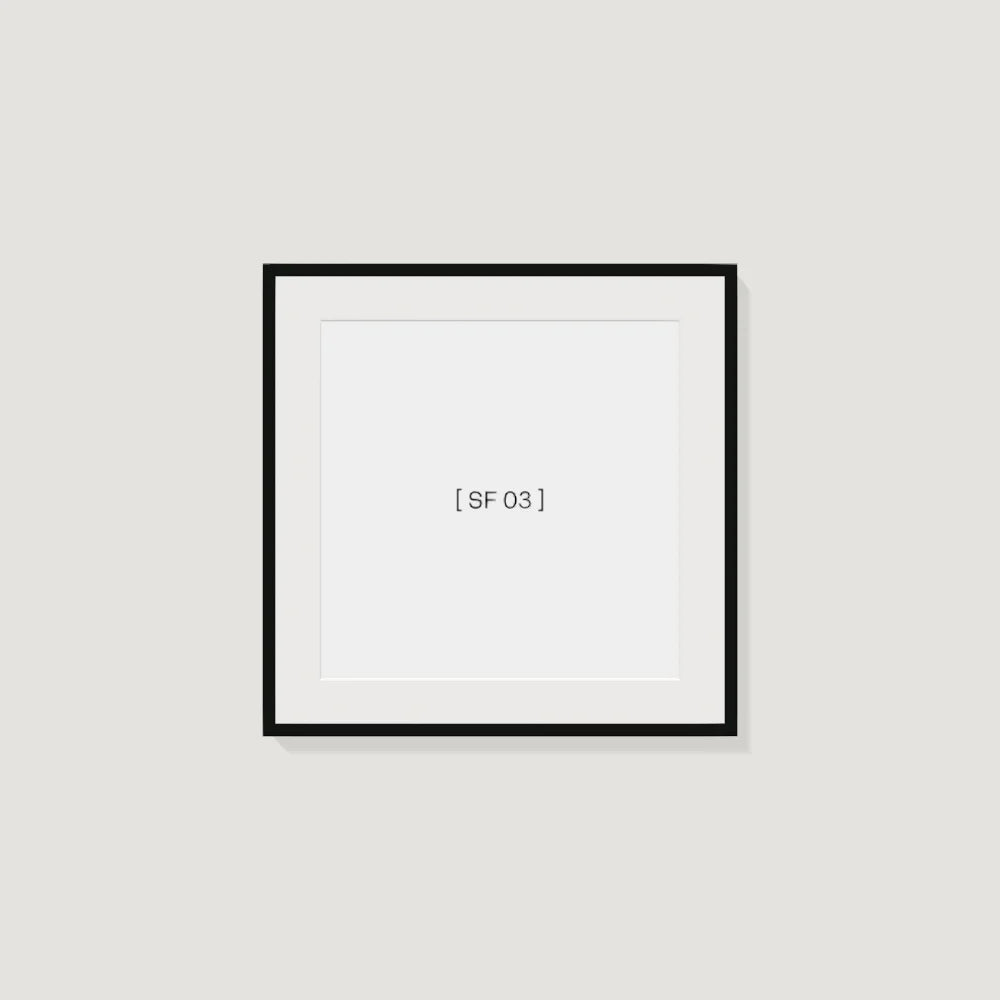 30x30 cm [SF03] Bildgröße 24x24 cm - mit Passepartout