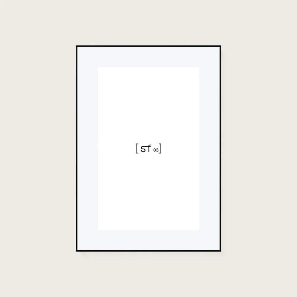 70x100 cm [SF03] Bildgröße 50x80 cm - mit Passepartout