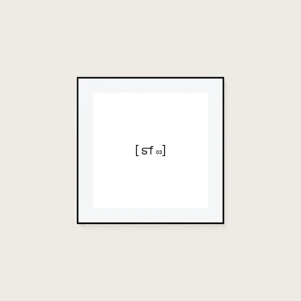 70x70 cm [SF03] Bildgröße 56x56 cm - mit Passepartout