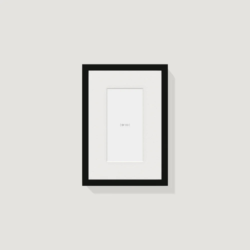 10x15 cm [SF03] Bildgröße 5x10 cm - mit Passepartout