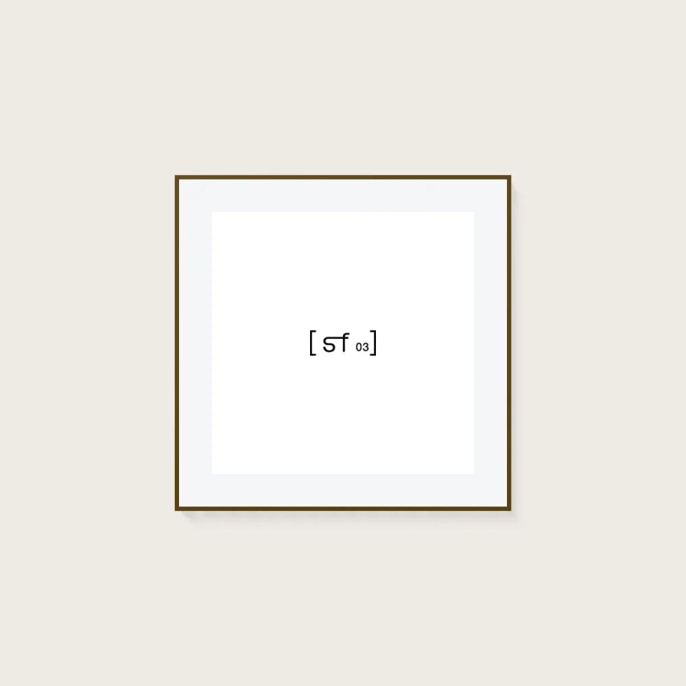 60x60 cm [SF03] Bildgröße 48x48 cm - mit Passepartout