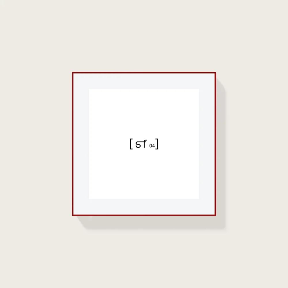 30x30 cm [SF04] Bildgröße 24x24 cm - mit Passepartout