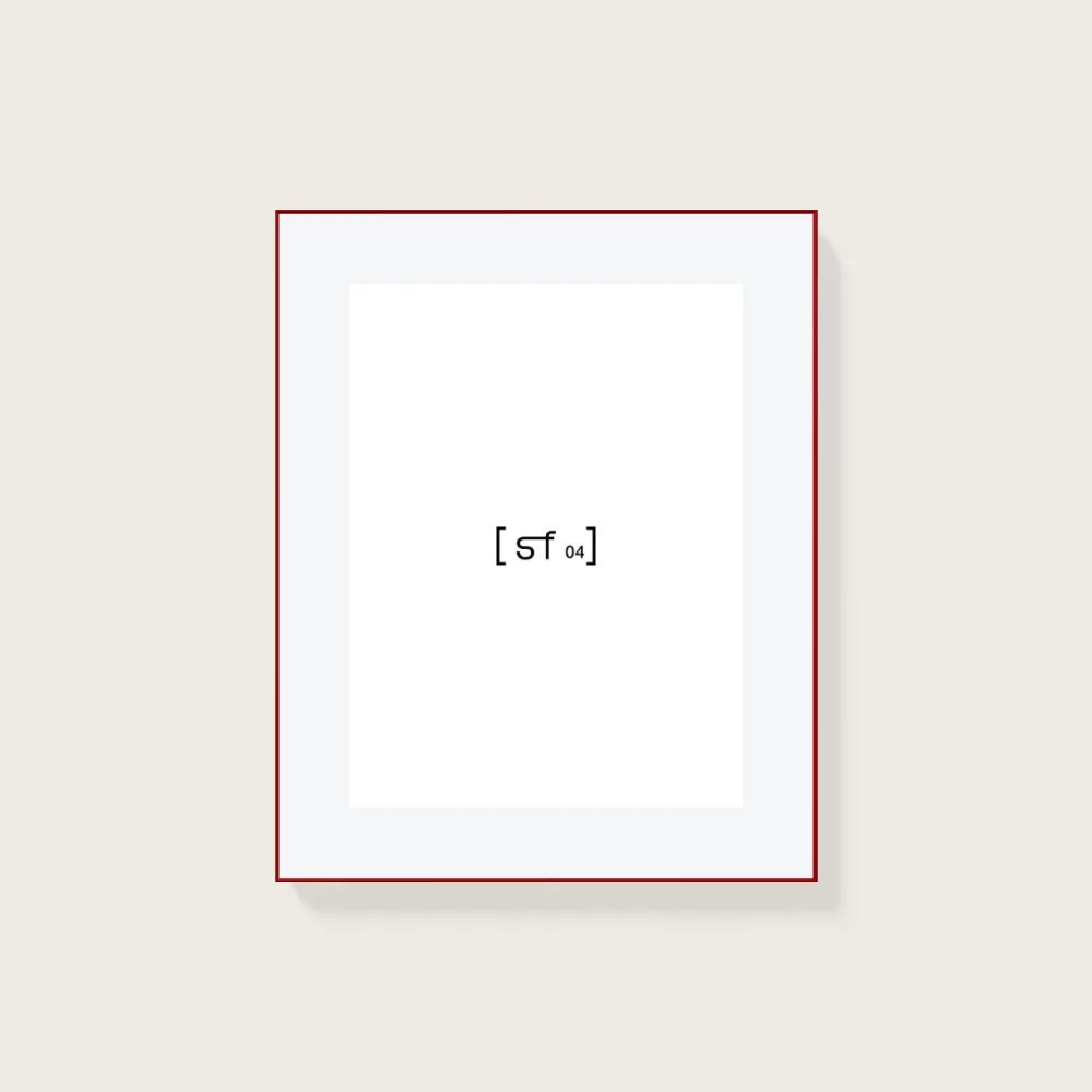 40x50 cm [SF04] Bildgröße 30x40 cm - mit Passepartout