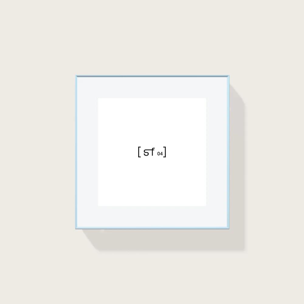 20x20 cm [SF04] Bildgröße 15x15 cm - mit Passepartout
