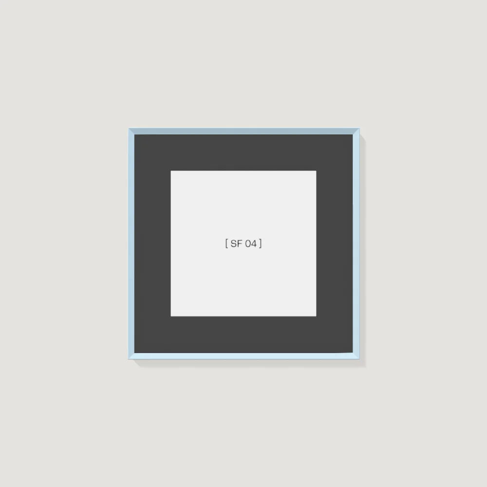 30x30 cm [SF04] Bildgröße 20x20 cm - mit Passepartout