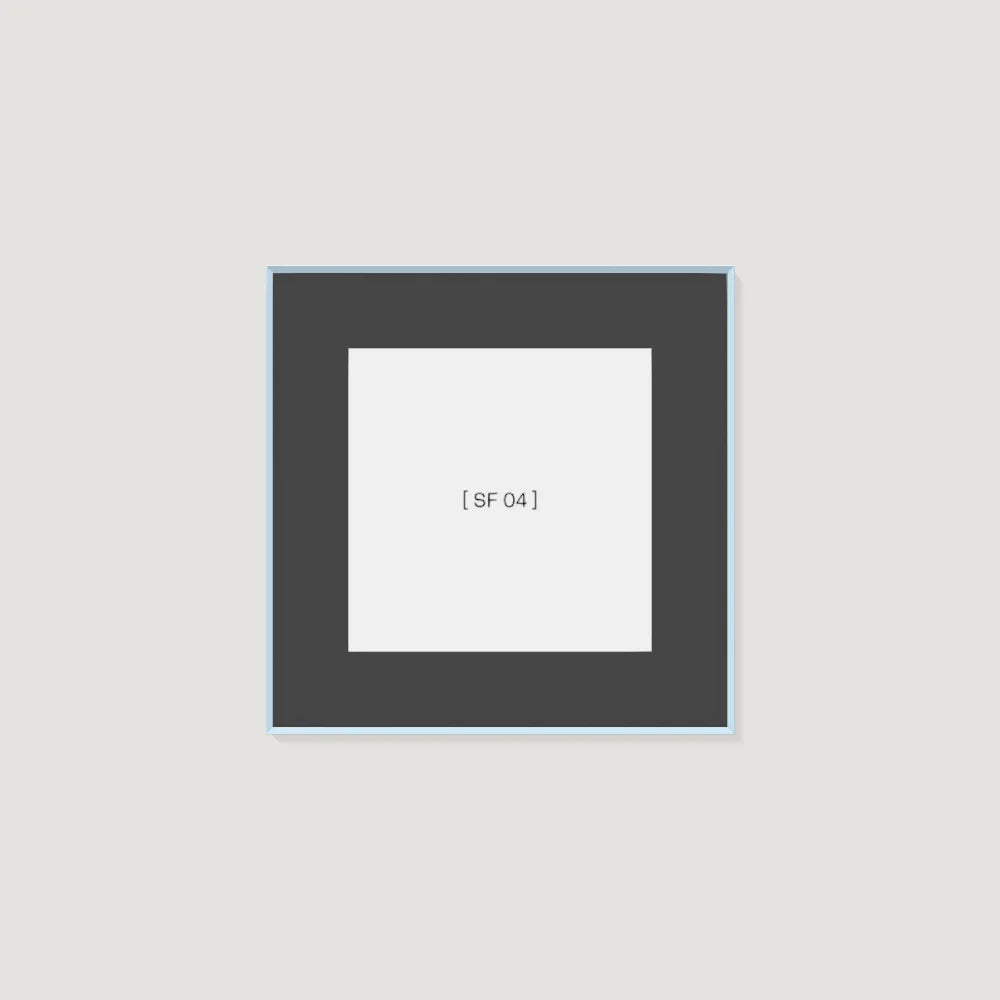 60x60 cm [SF04] Bildgröße 40x40 cm - mit Passepartout