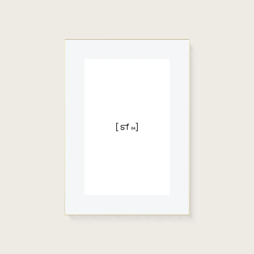 59,4x84,1 cm [SF04] Bildgröße 41,4x66,1 cm - mit Passepartout