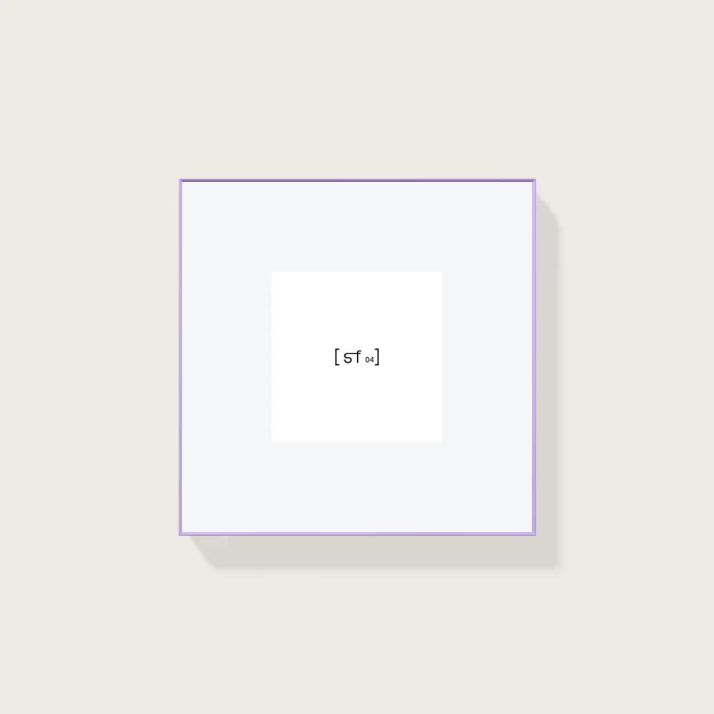 30x30 cm [SF04] Bildgröße 15x15 cm - mit Passepartout