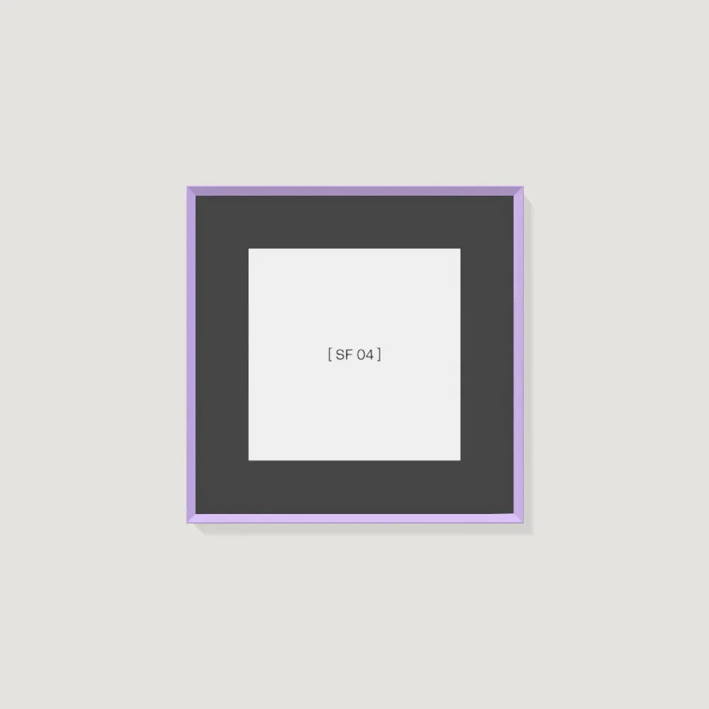 30x30 cm [SF04] Bildgröße 20x20 cm - mit Passepartout
