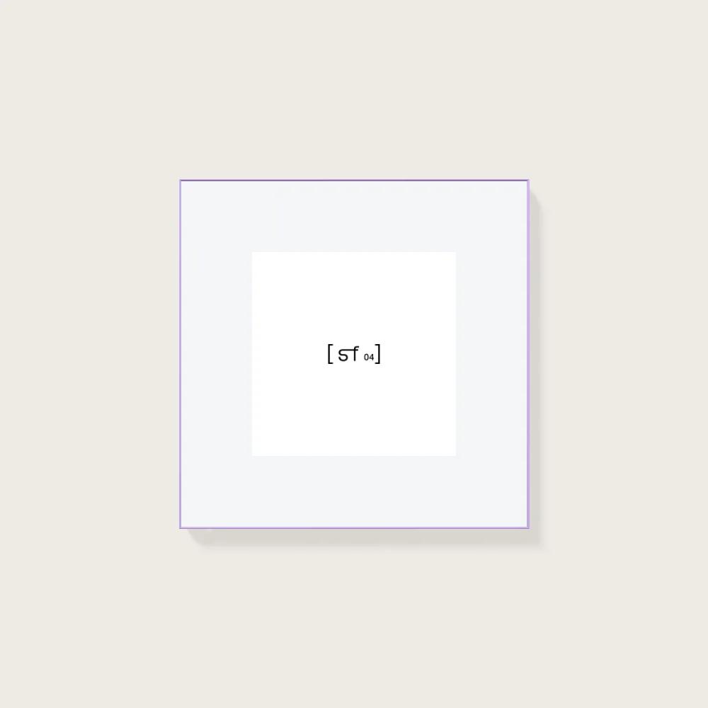 50x50 cm [SF04] Bildgröße 30x30 cm - mit Passepartout