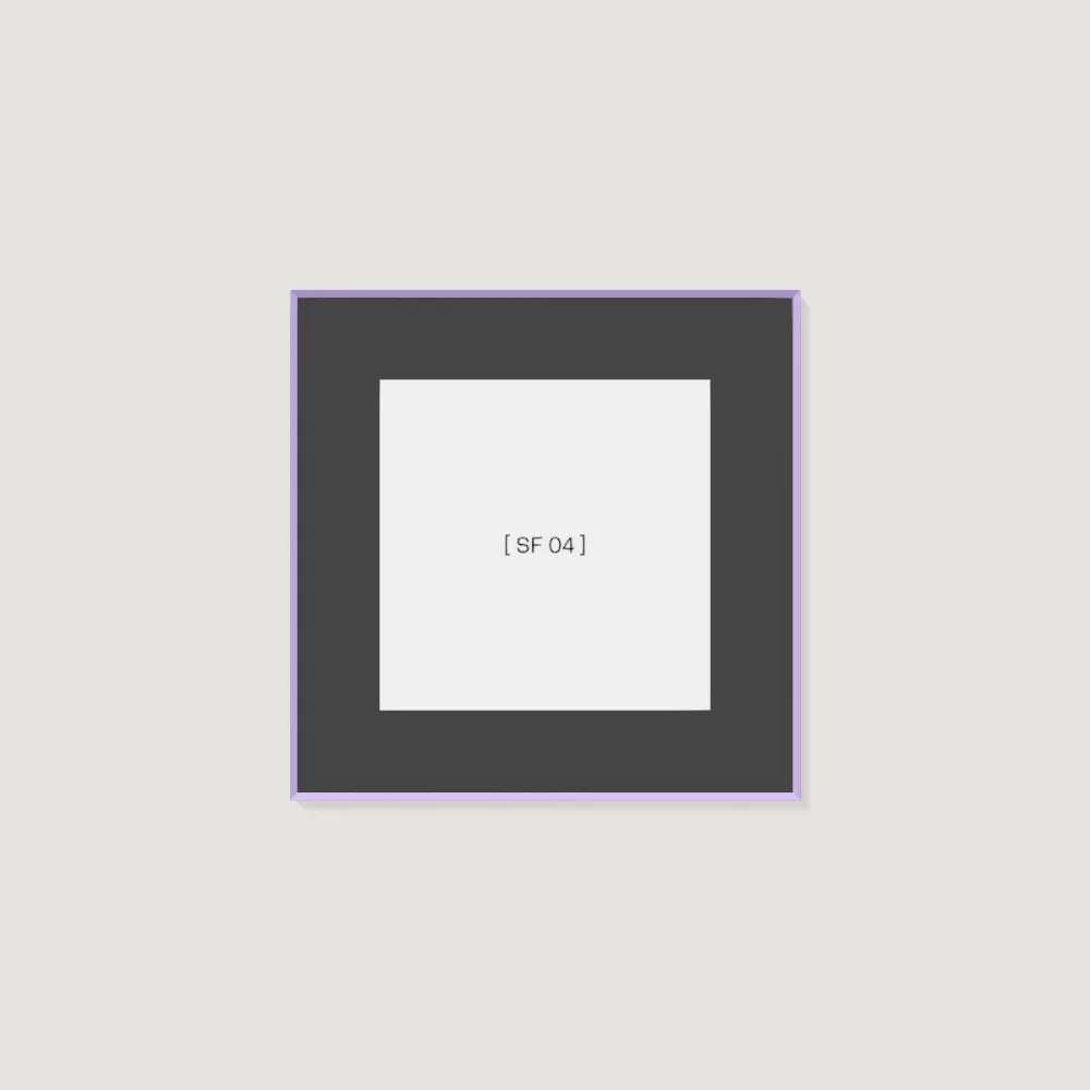 60x60 cm [SF04] Bildgröße 40x40 cm - mit Passepartout