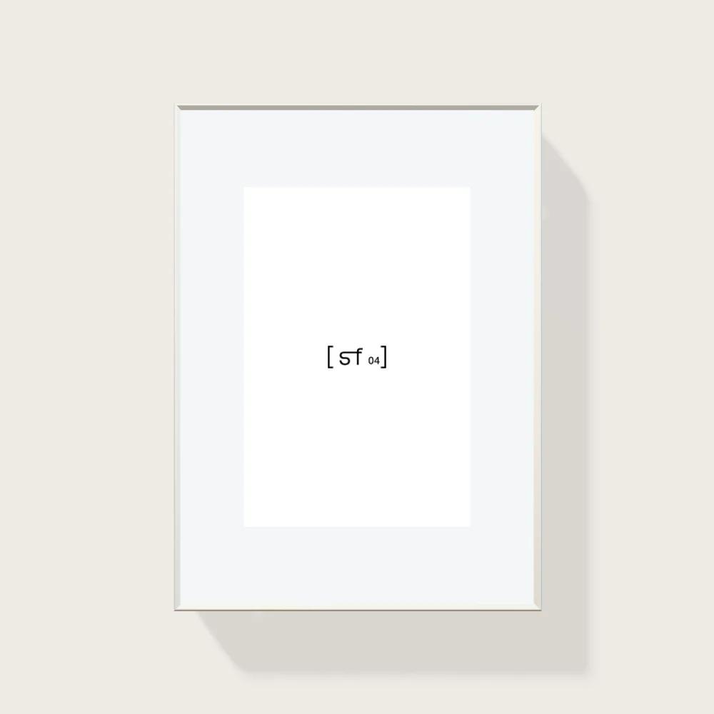 14,8x21 cm [SF04] Bildgröße 10x15 cm - mit Passepartout